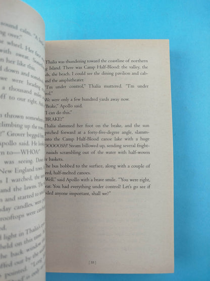The complete Percy Jackson saga. 4 volumes by Rick Riordan