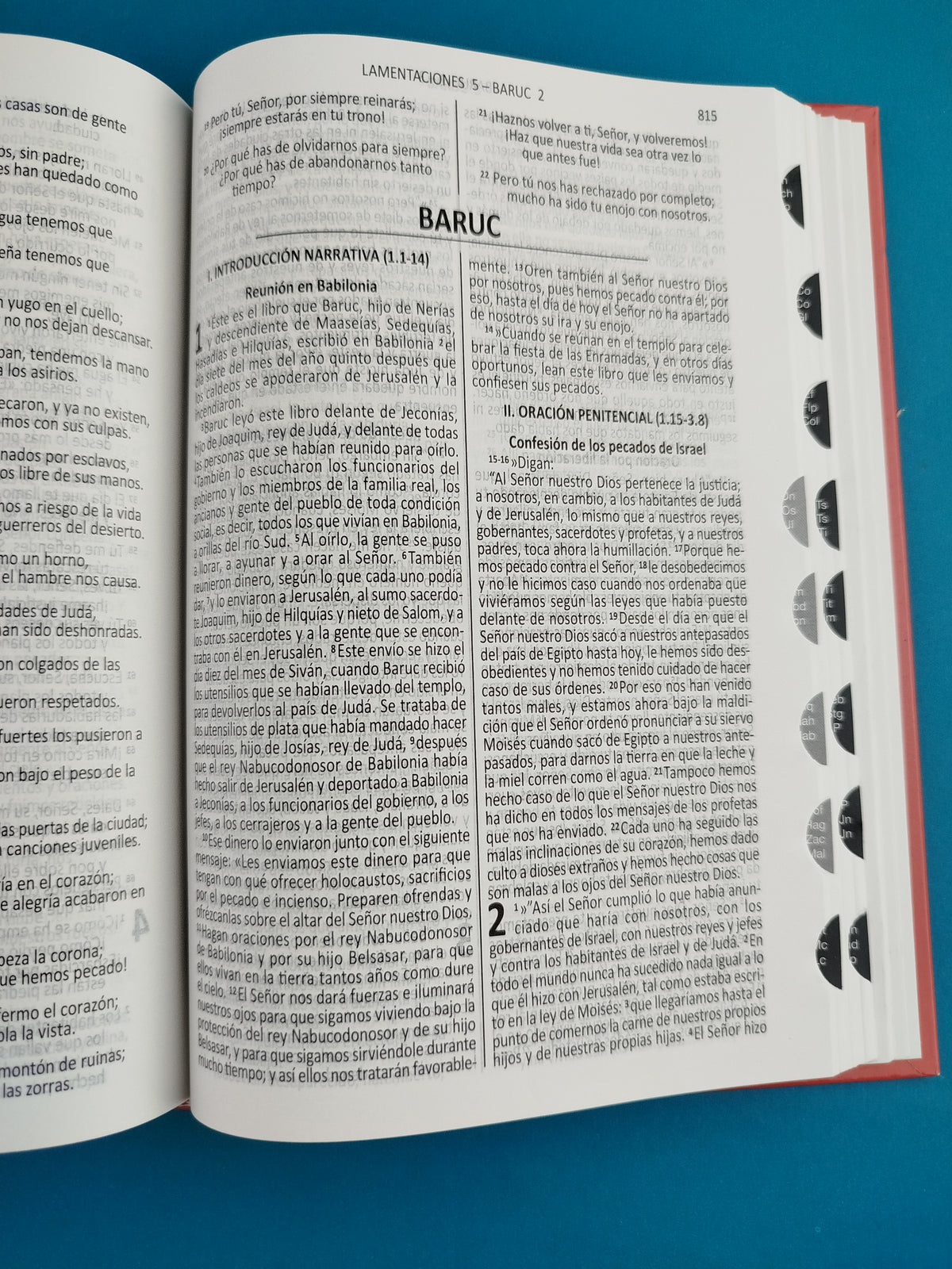 Biblia Dios Habla Hoy Con Índice Tapa Dura Roja by libreriatroya.com