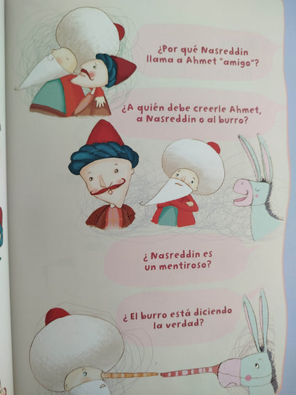 Aprende a pensar con nasreddin by Oscar Brenifier y Isabelle Millon