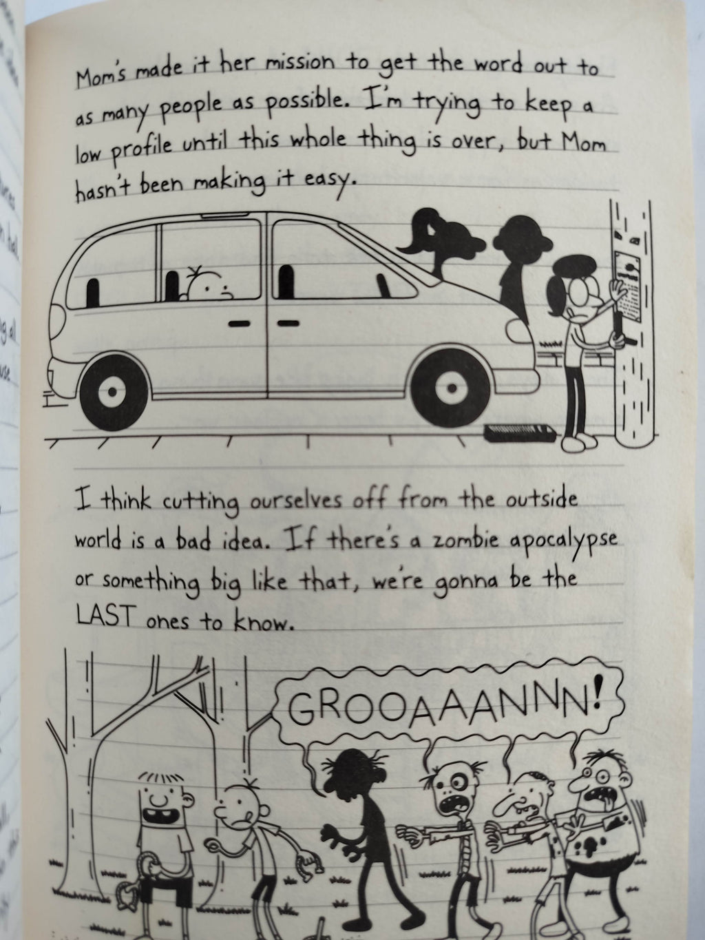 Of a wimpy kid old school by Jeff Kinney