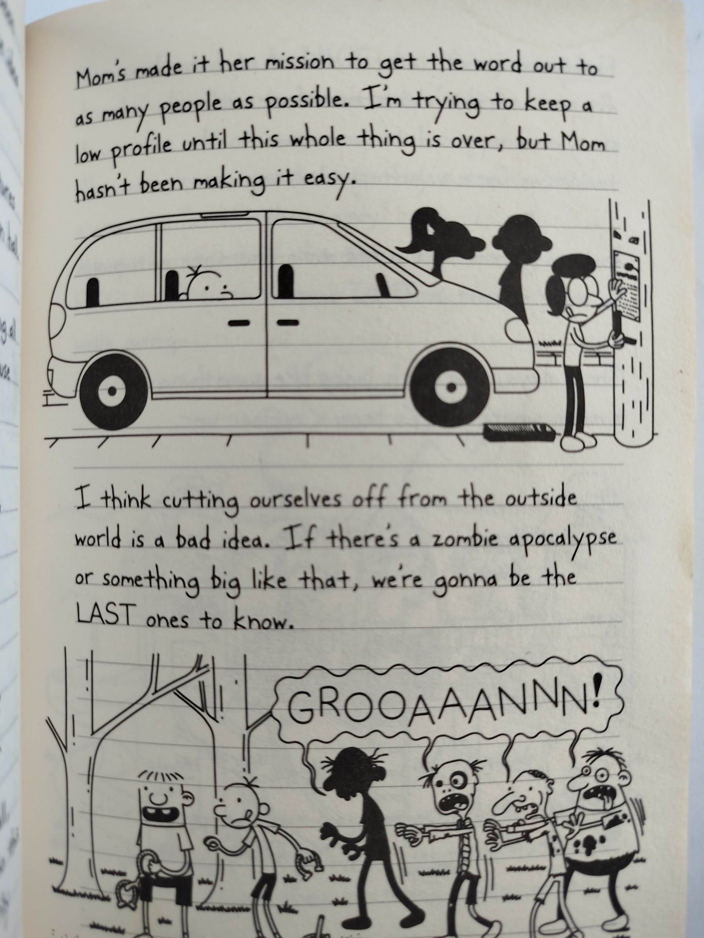 Of a wimpy kid old school by Jeff Kinney