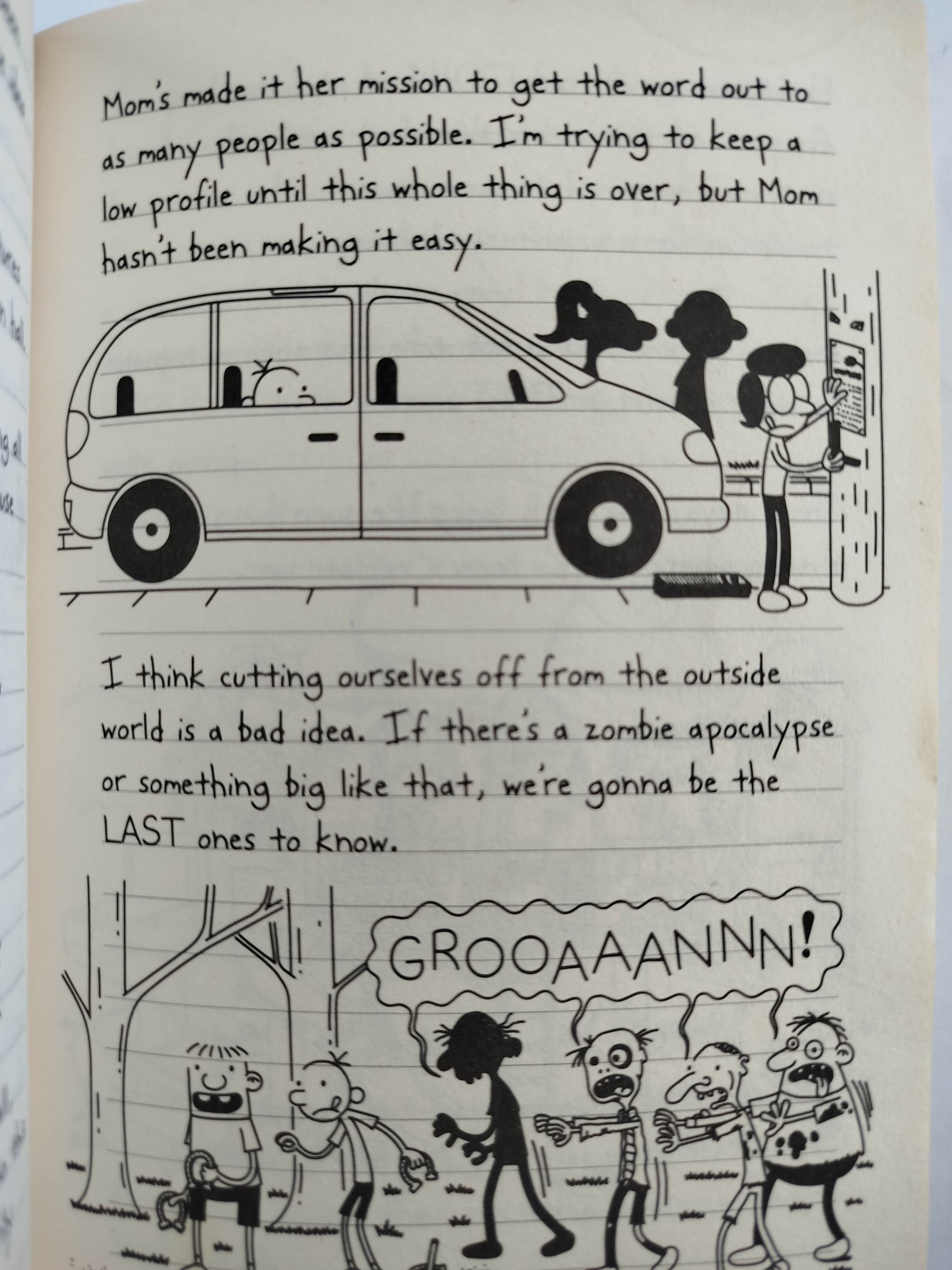 Of a wimpy kid old school by Jeff Kinney