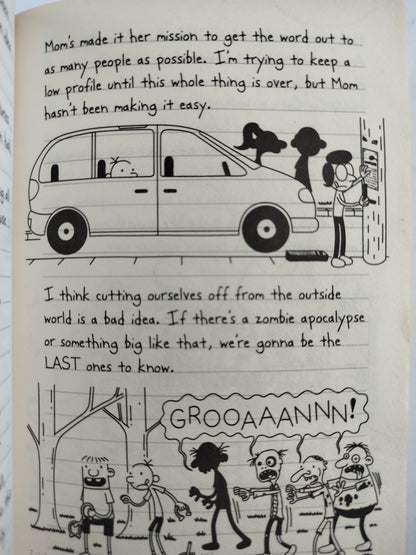 Of a wimpy kid old school by Jeff Kinney