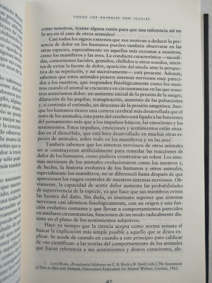 Liberación Animal by Peter Singer