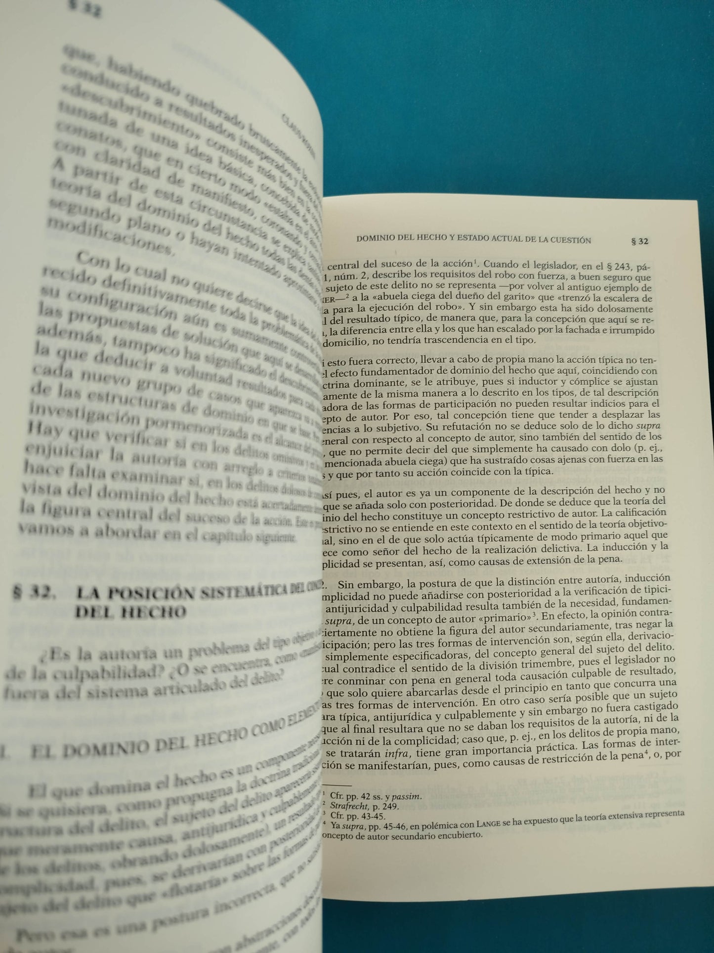 Autoría y Dominio del Hecho en Derecho Penal