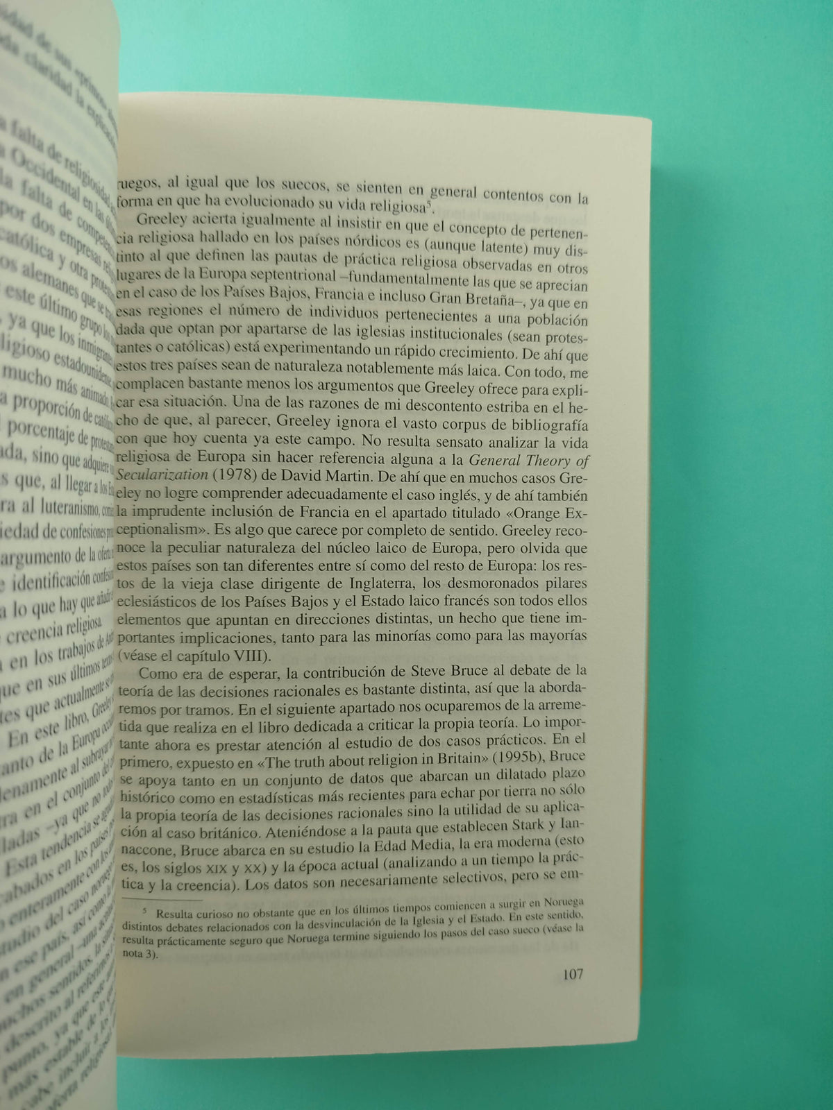 Sociologá de la religión by Grace Davie