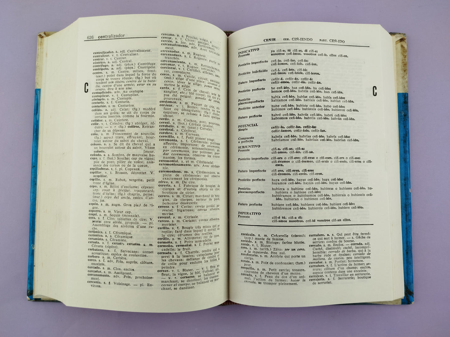 Diccionario zamora francés - español - espagnol-francais