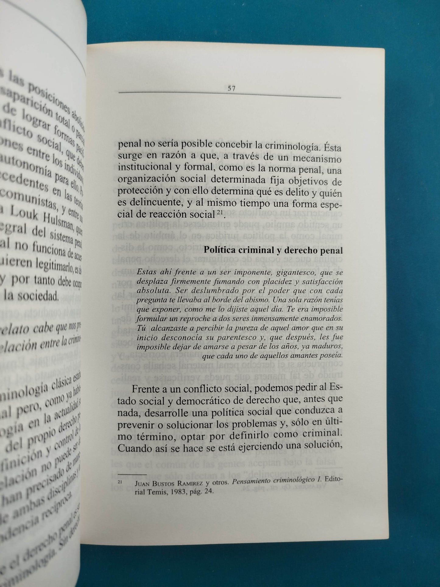 Iniciación al saber Penal