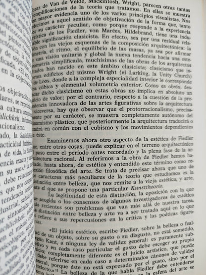 La idea de arquitectura