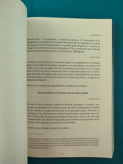 Estudios sobre derecho de seguros by Saúl Sotomonte