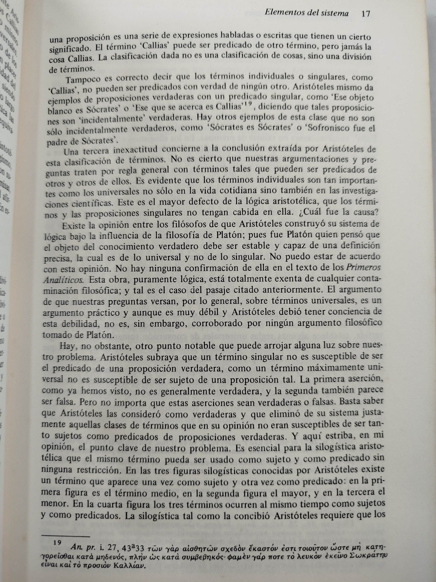 La silogística de Aristóteles by Jan Lukasiewicz