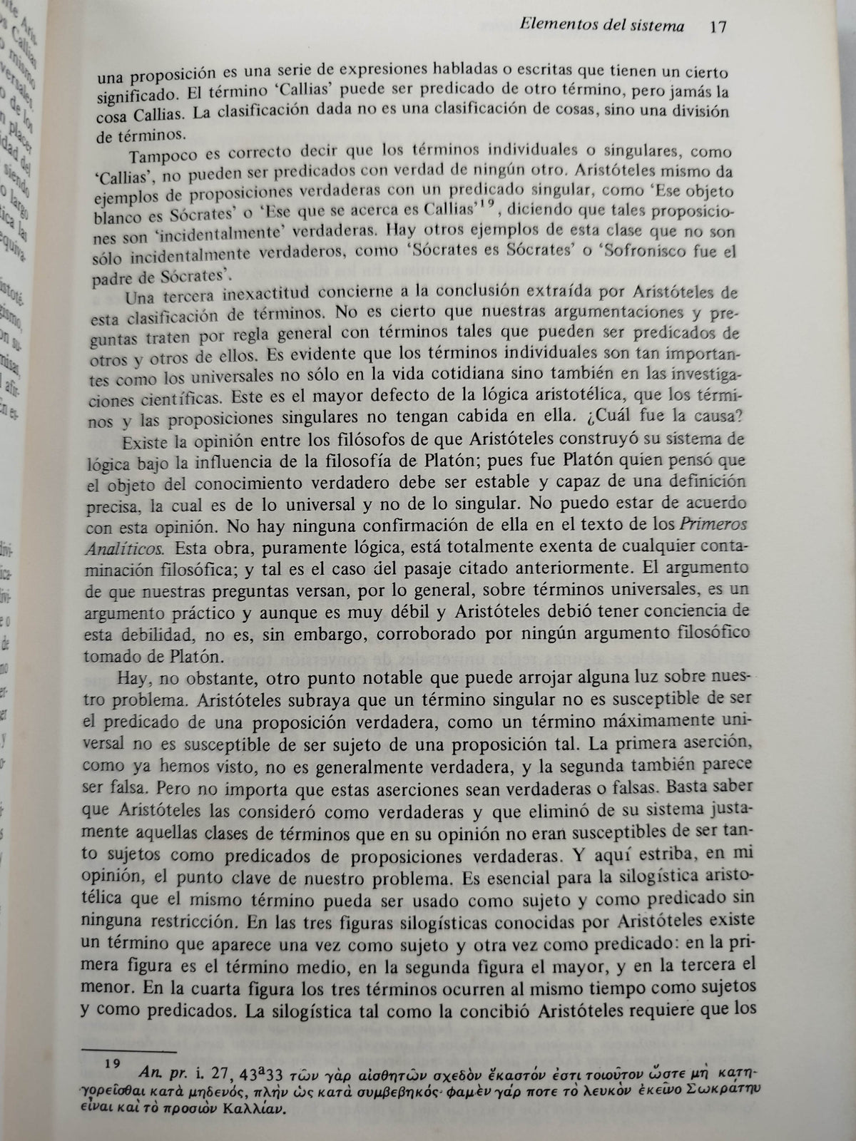 La silogística de Aristóteles by Jan Lukasiewicz