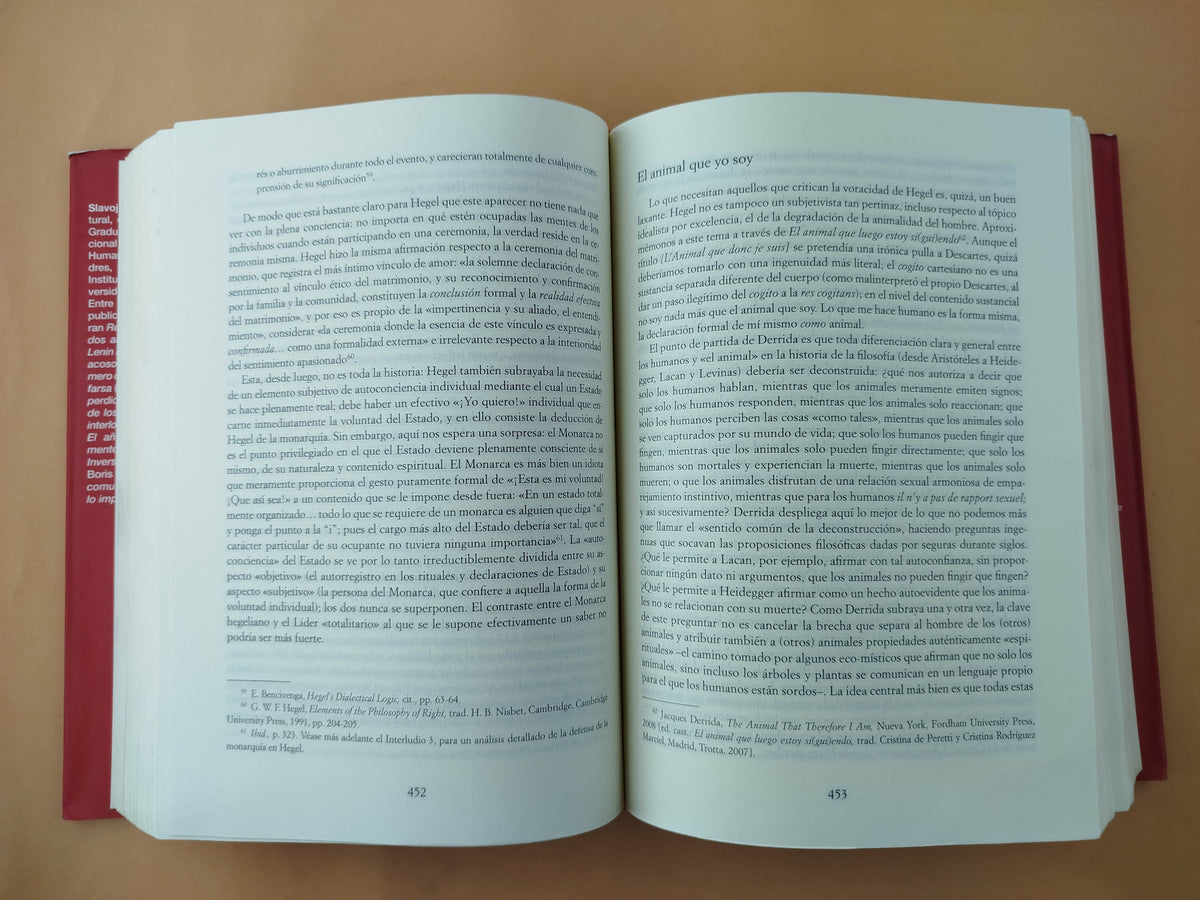 Menos que nada hegel y la sombra del materialismo dialéctico by Slavoj Zizek