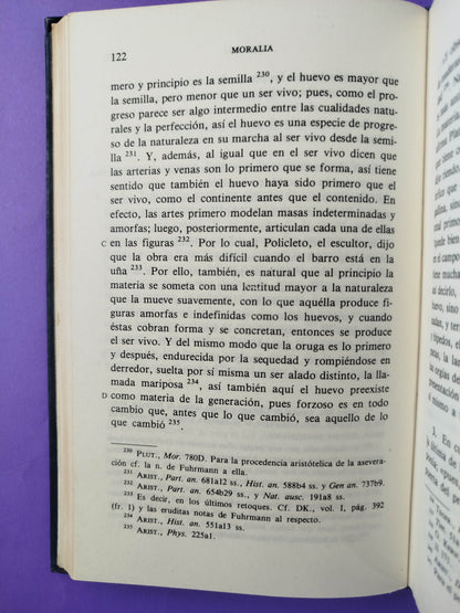 Obras morales y de costumbres (moralia) IV
