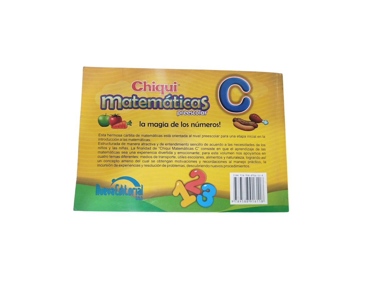 Chiqui matemáticas c by Varios