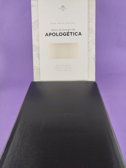 Biblia De Estudio Apologetica Edicion De Lujo