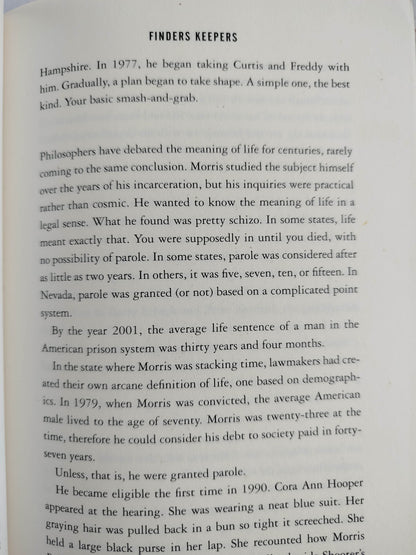 Finders keepers by Stephen King