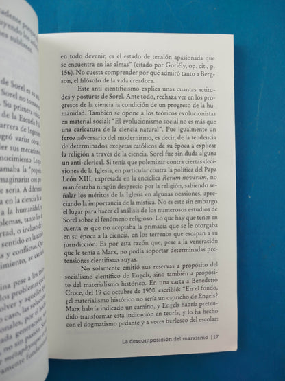 La Descomposición del Marxismo