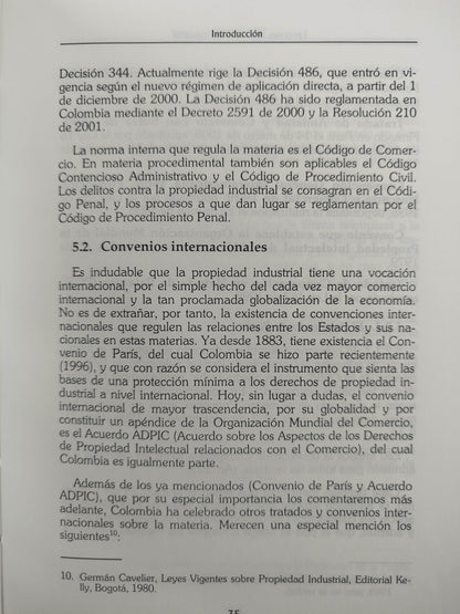 Lecciones De Propiedad Industrial by Ricardo Metke Méndez