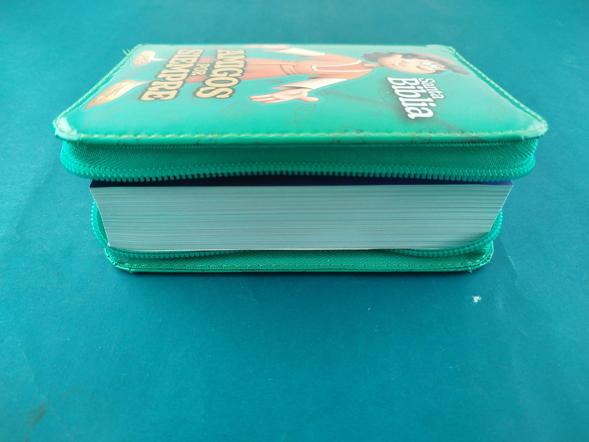 Biblia Amigos Por Siempre Verde Cierre by Reina Valera 1960