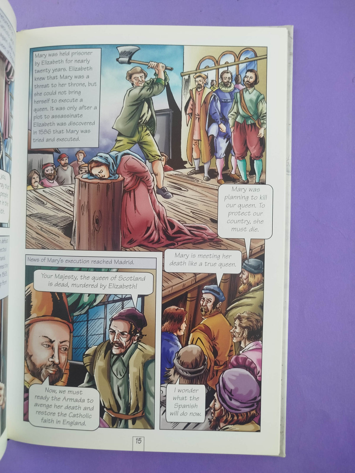 Elizabeth I and the spanish armada by Colin Hynson