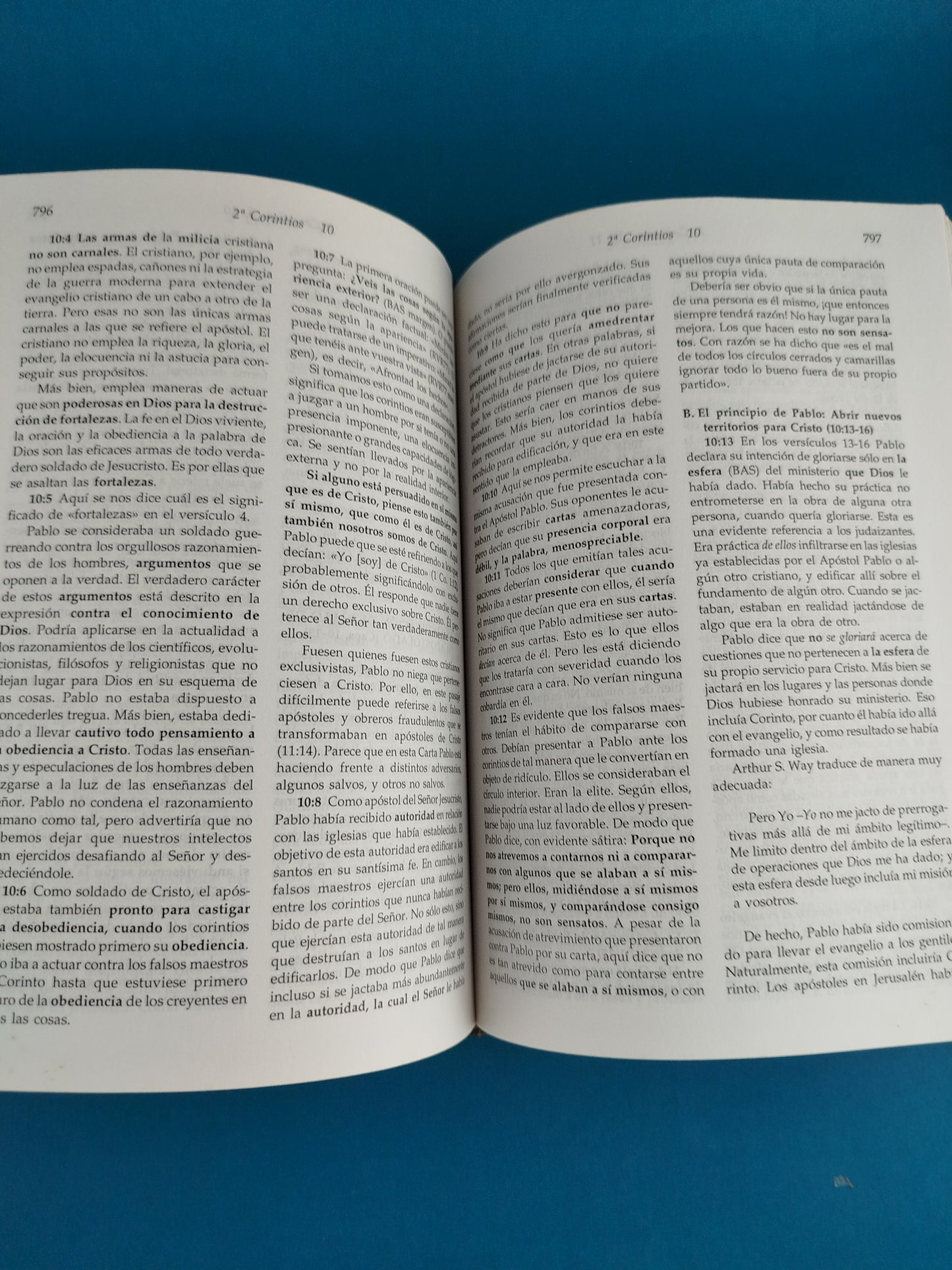 Comentario al nuevo testamento