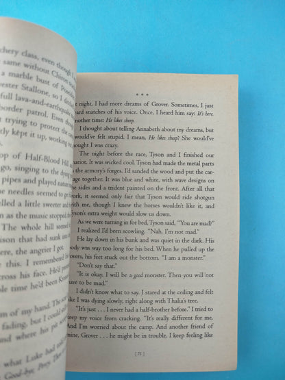 The complete Percy Jackson saga. 4 volumes by Rick Riordan