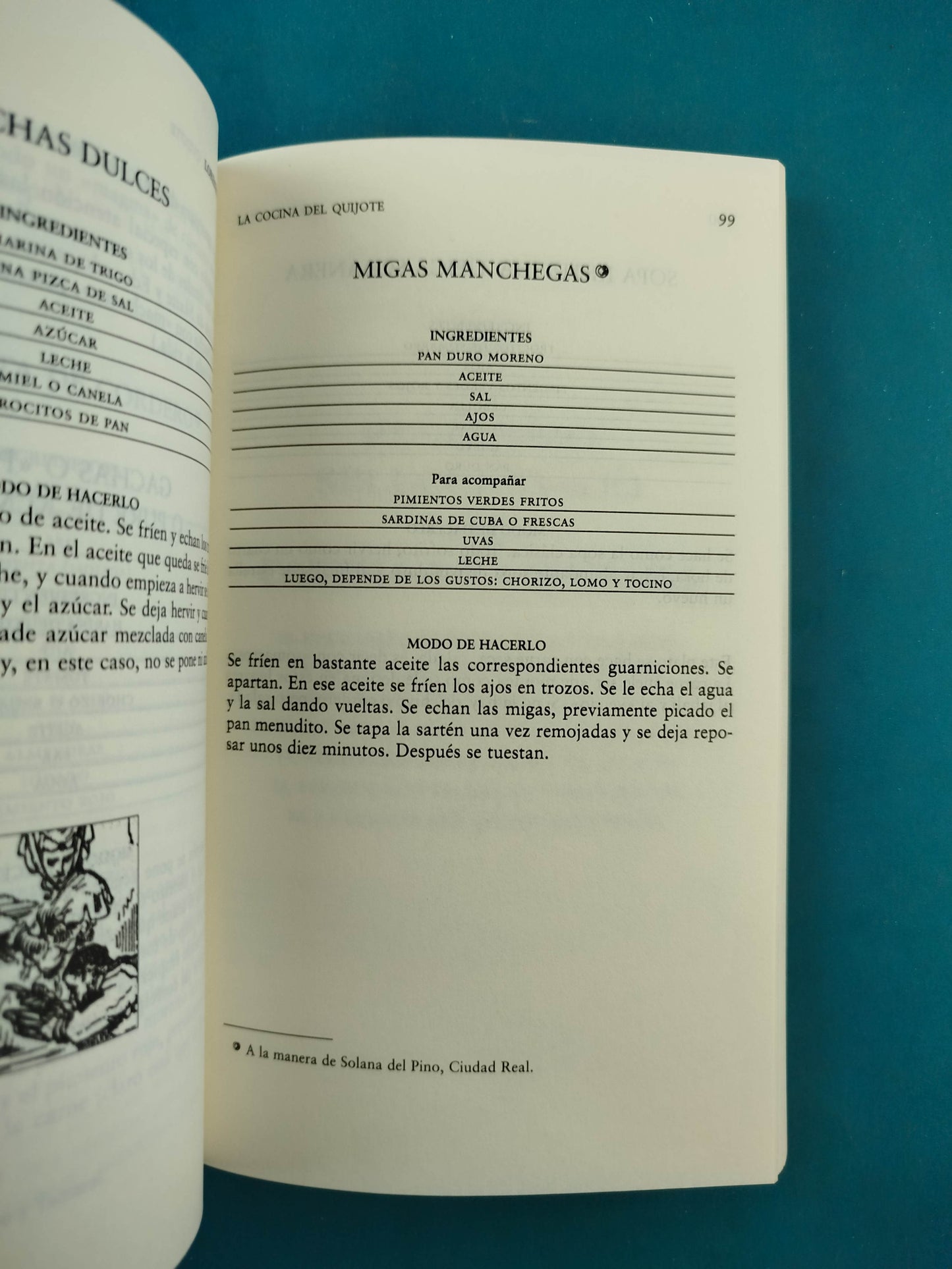 La cocina del Quijote