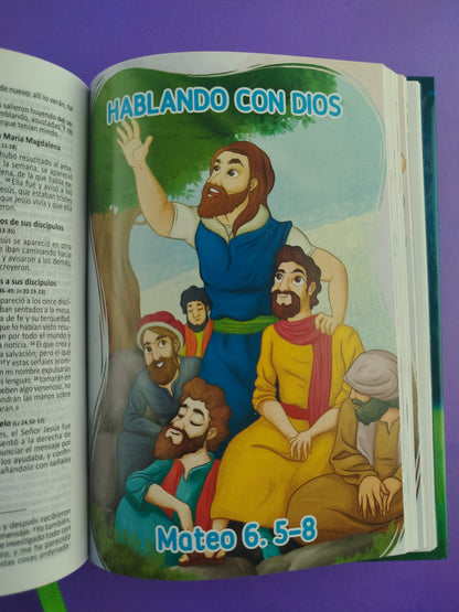Biblia valientes con Jesús Dios habla hoy