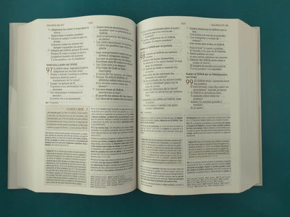 Biblia de estudio Nueva Biblia de las Américas Letra Grande Tapa dura