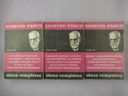 Obras completas Sigmund Freud 9 tomos