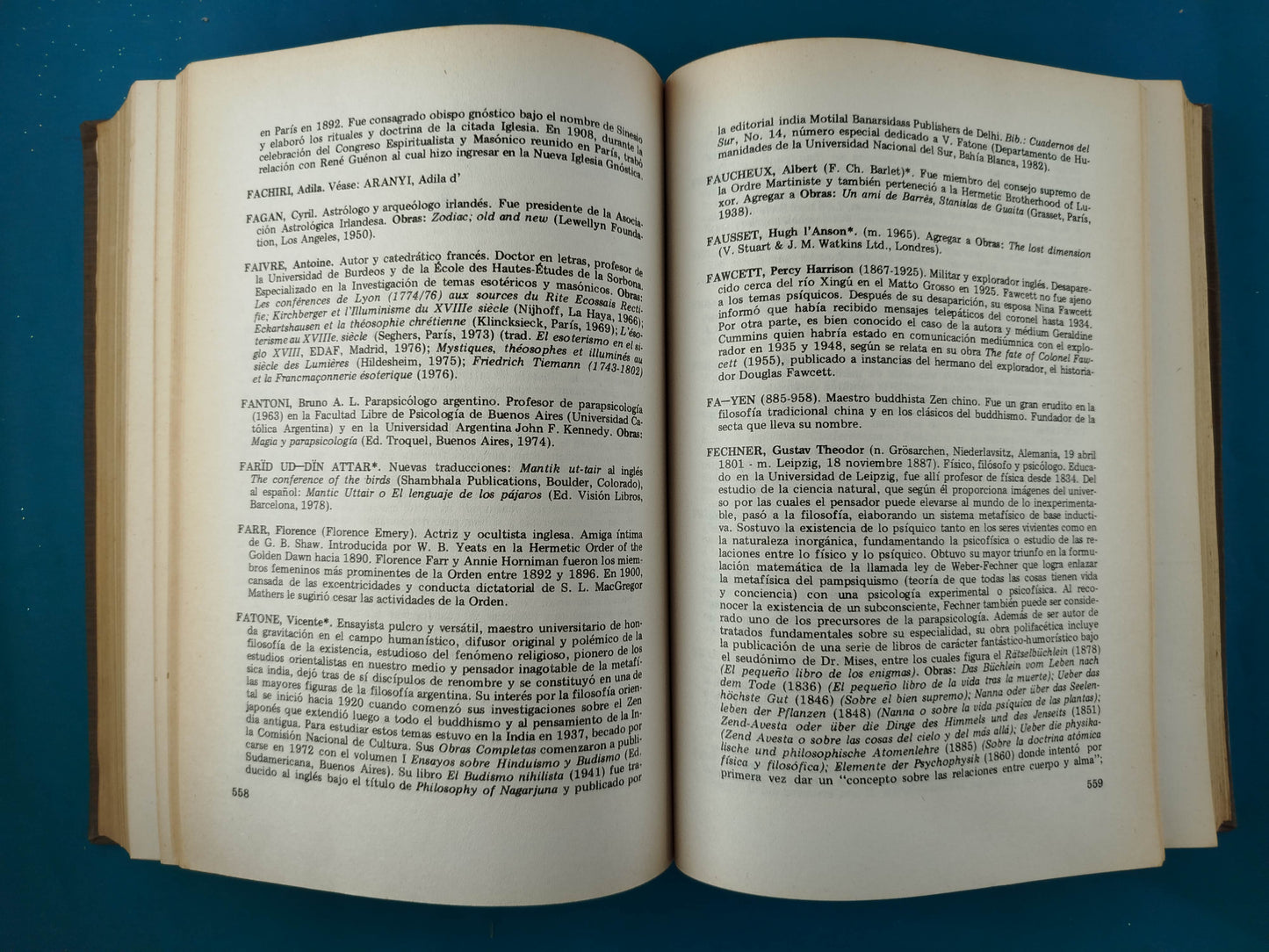 Quién fué y quién es en Ocultismo