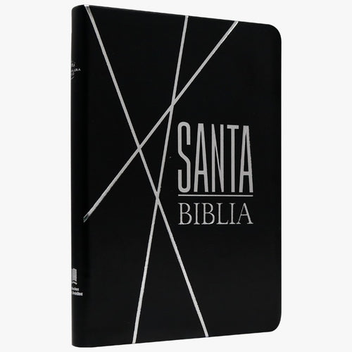 Biblia rvr 1960 tipo agenda negro línea plateada by reina valera 1960