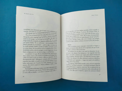 Los diarios de Adán y Eva