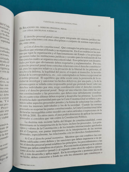 Procedimiento penal colombiano 12 Ed.