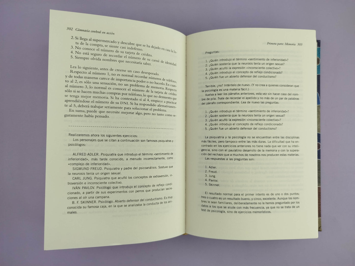 Gimnasia cerebral: Método para aumentar la inteligencia con tests de cultura general para potenciar la memoria