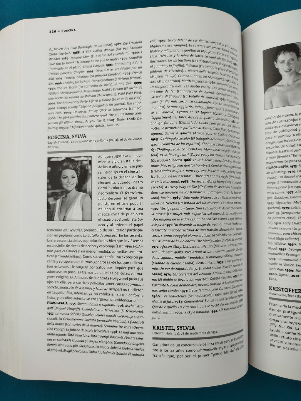 Diccionario de Actores Cinematográficos by Manuel Gutiérrez Da Silva