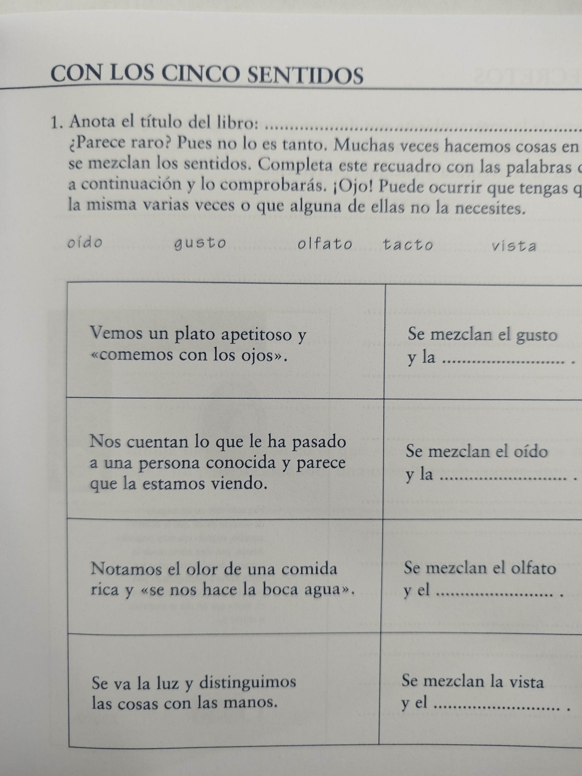 Tres sopa óyeme con los ojos 5 primaria by Juan Ignacio Luca