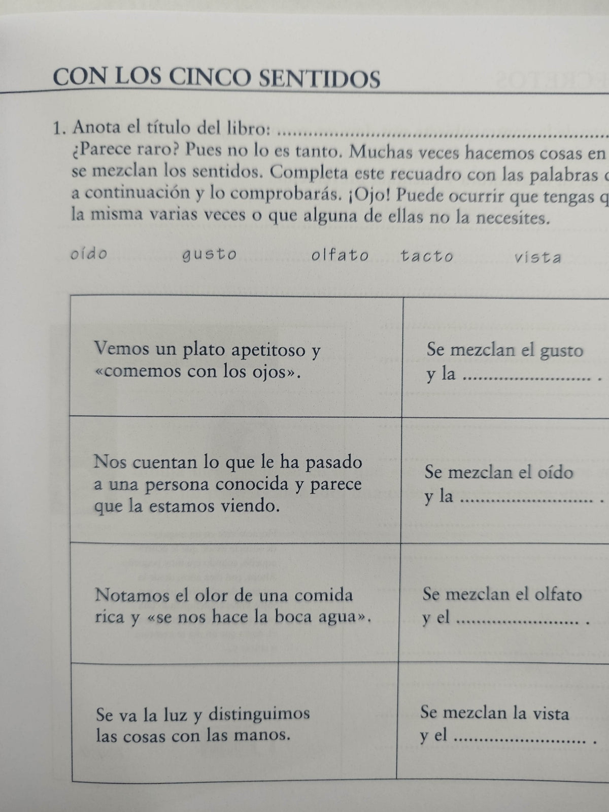 Tres sopa óyeme con los ojos 5 primaria by Juan Ignacio Luca
