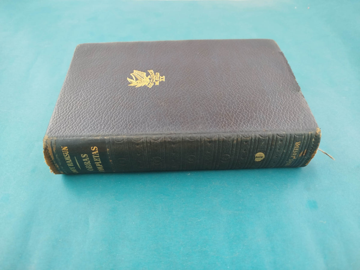 Knut Hamsun Obras Completas tomo I by Knut Hamsun