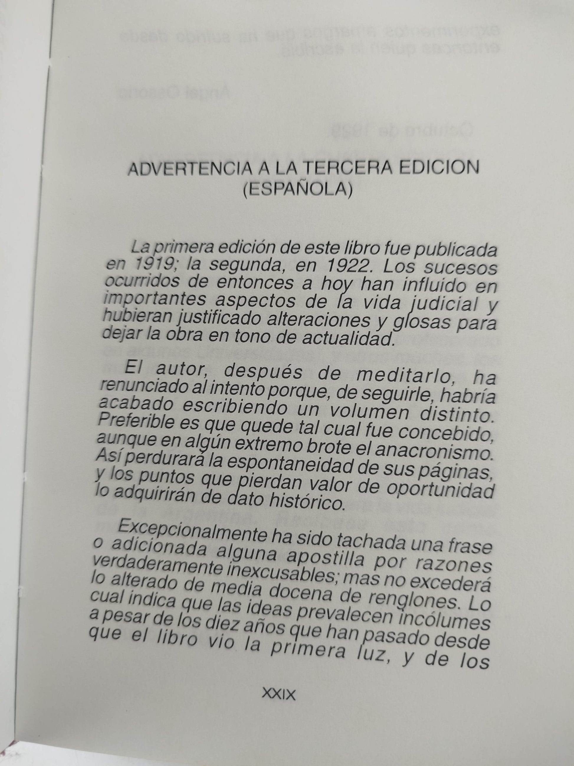 El Alma De La Toga by ANGEL OSSORIO