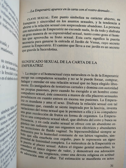 El tarot sexual by Theodor Laurence