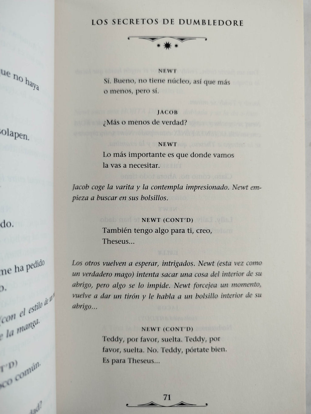 Animales fantásticos los secretos de Dumbledore by j.k rowling & steve kloves