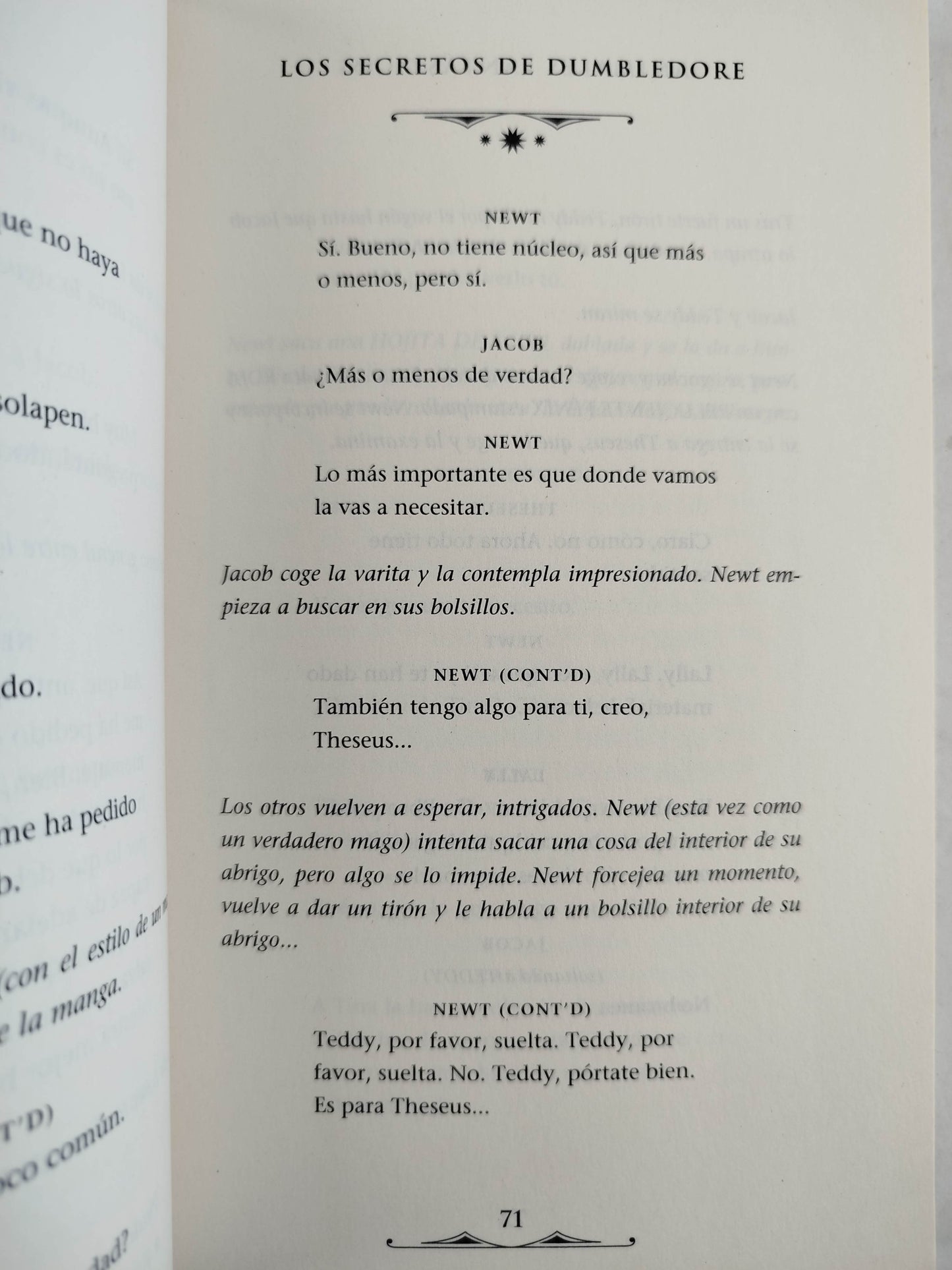 Animales fantásticos los secretos de Dumbledore by j.k rowling & steve kloves