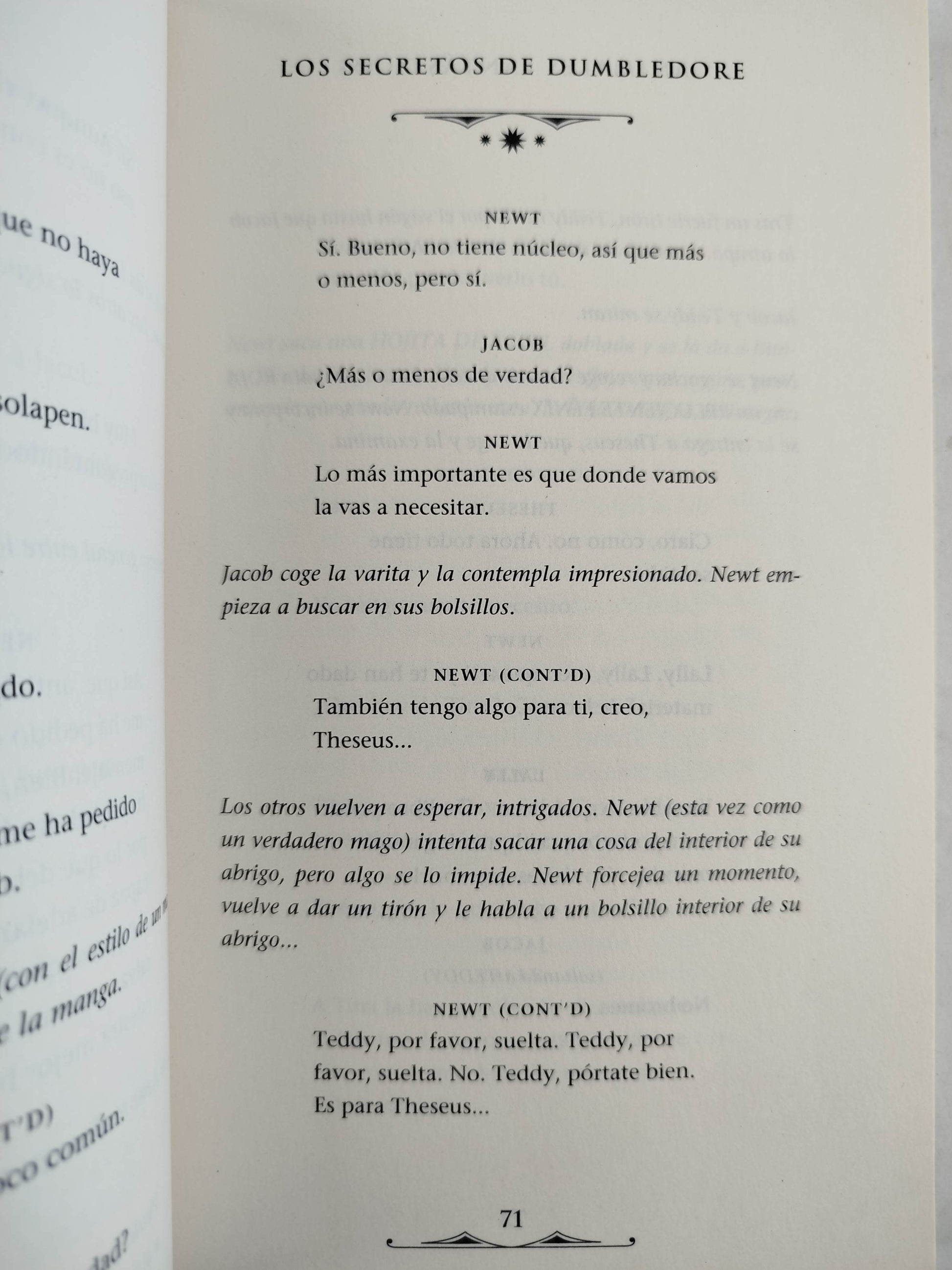 Animales fantásticos los secretos de Dumbledore by j.k rowling & steve kloves