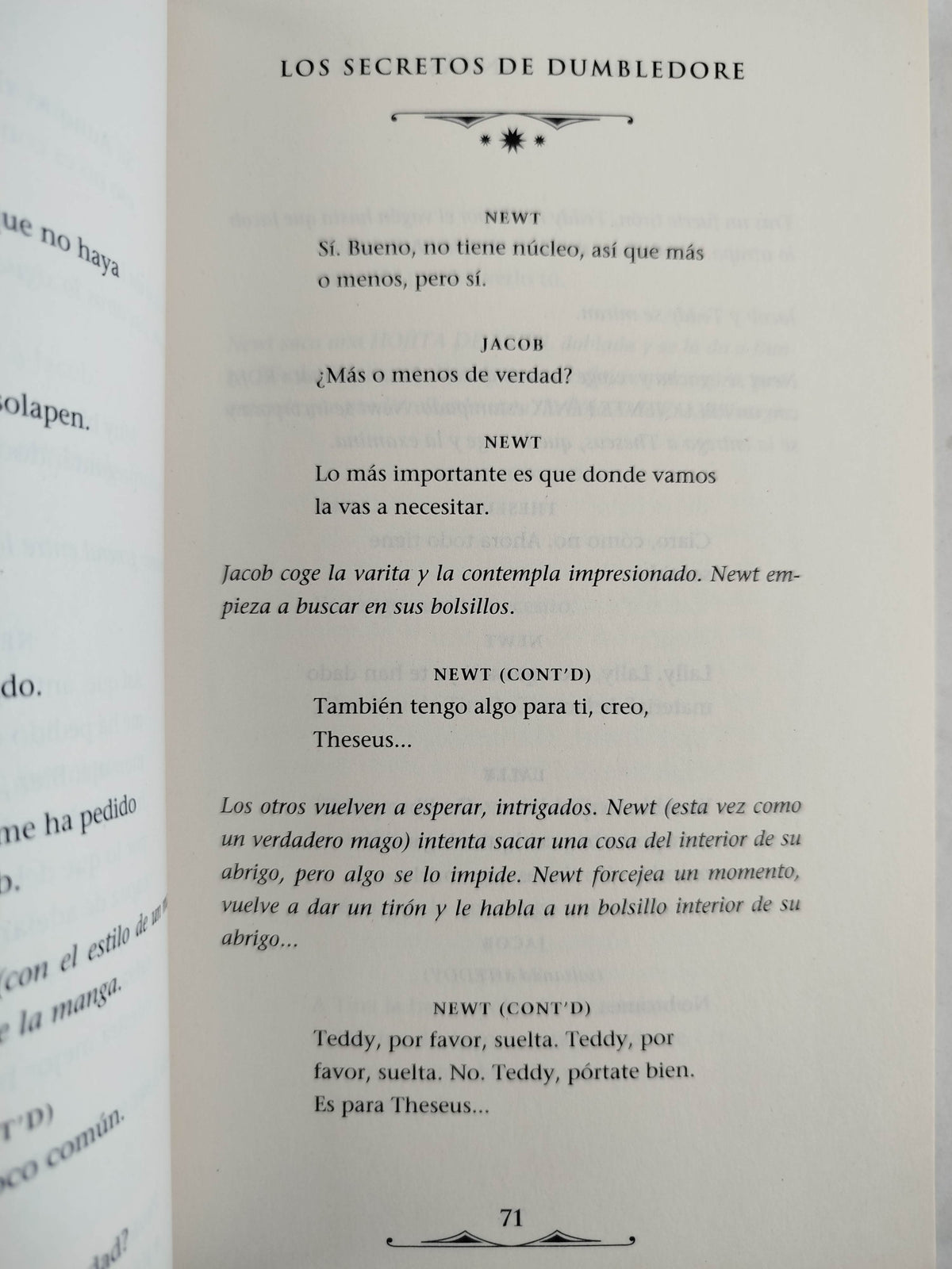 Animales fantásticos los secretos de Dumbledore by j.k rowling & steve kloves