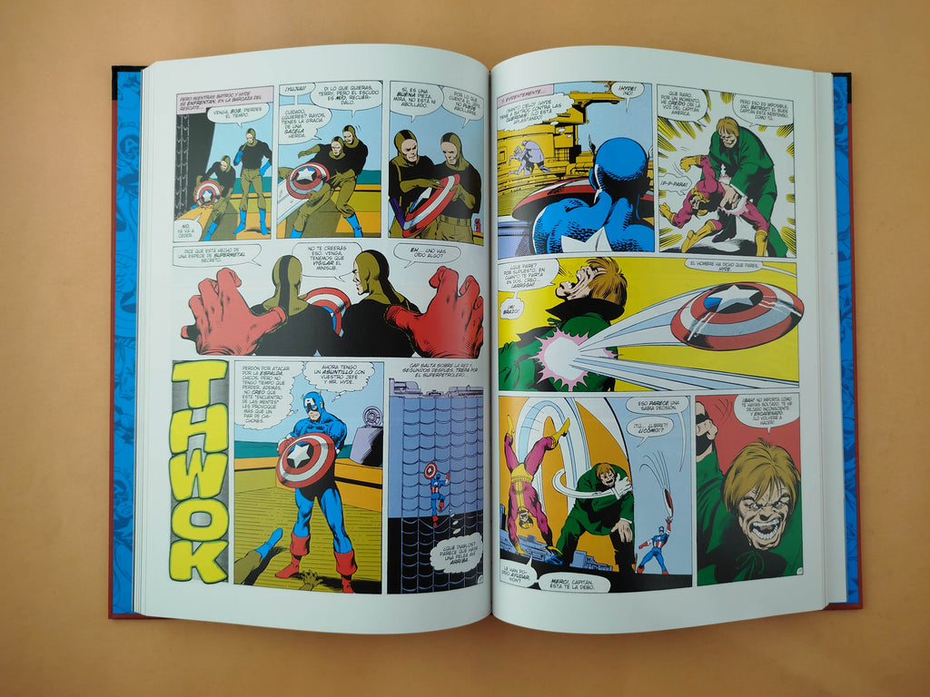 Capitán América Los héroes más poderosos de Marvel no. 6 by Stan Lee