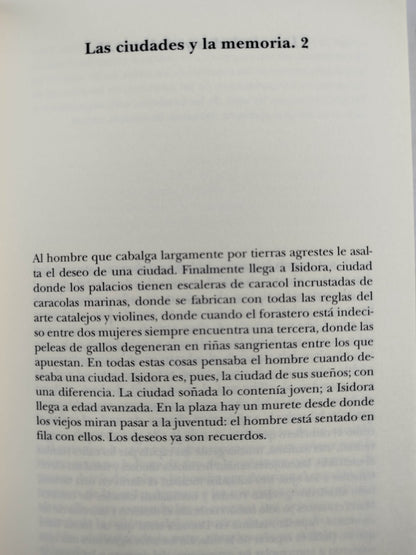 Las ciudades invisibles by Italo Calvino