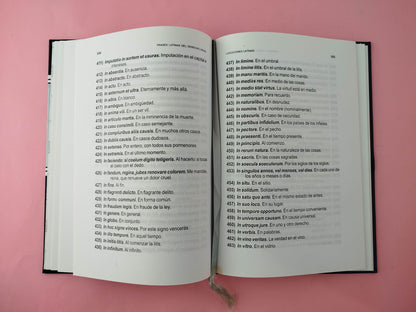 Frases Latinas del Derecho Usual 2da ed