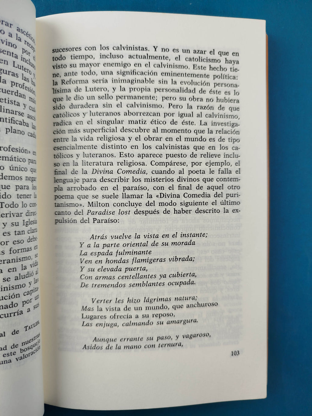 La Ética Protestante y El Espíritu del Capitalismo by Max Weber